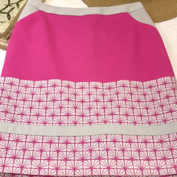 Halogen Pink Colorblock Pencil Skirt - Picture 7 of 15